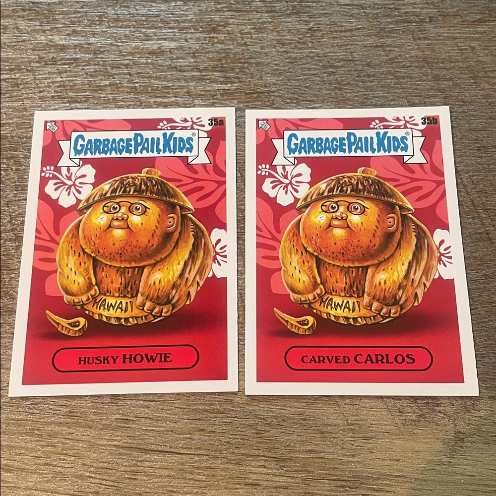 ✨10/$10 GPK SALE✨ Garbage Pail Kids Go on Vacation Base 35a and 35b